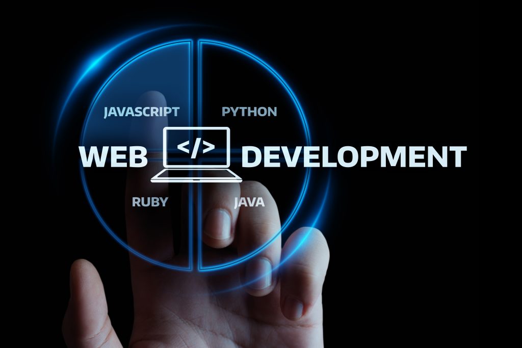 web development coding programming internet technology business concept